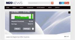 Desktop Screenshot of mizonews.net